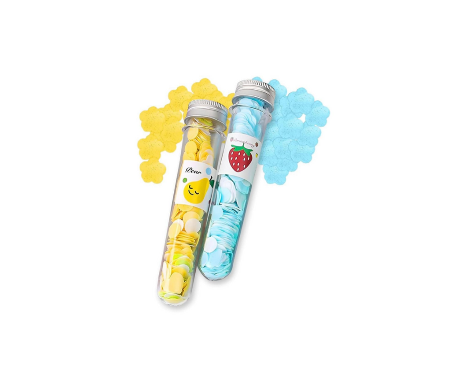 FLOWER DESIGN PAPER SOAP (PACK OF 2)