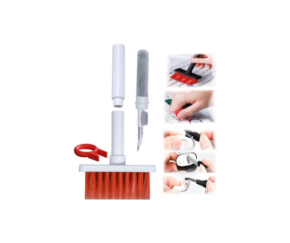 STANGKART 5IN1 LAPTOP CLEANING BRUSH/KEYBOARD CLEANING KIT /GADGET CLEANING KIT GAP DUSTER KEY CAP PULER FOR LAPTOP KEYBOARD