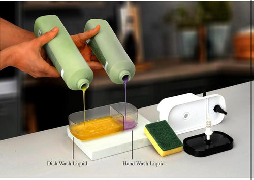 3 in 1 Dish Soap Dispenser | StangKart