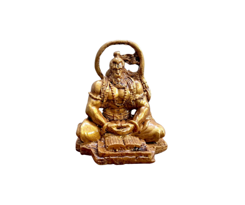 Golden Sitting Hanuman Ji | StangKart