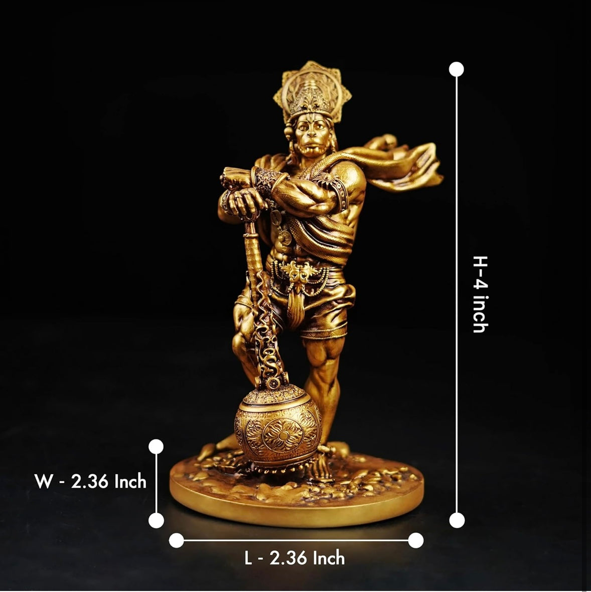 STANGKART BAHUBALI HANUMAN JI IDOL