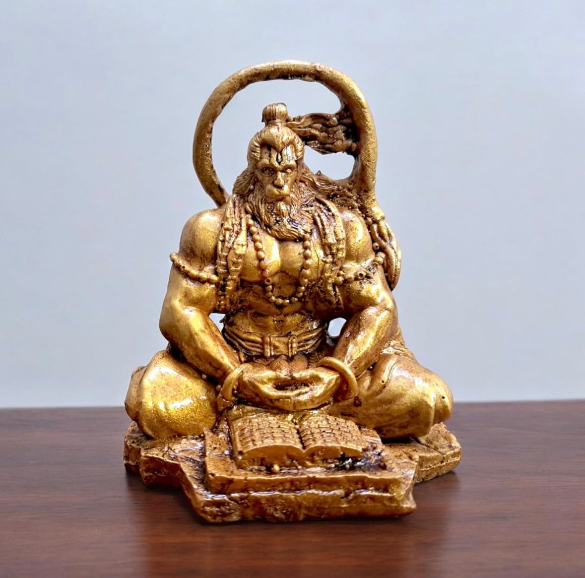 Golden Sitting Hanuman Ji | StangKart