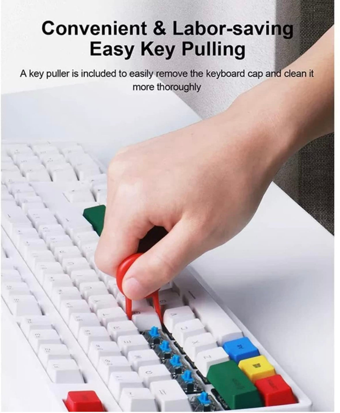 STANGKART 5IN1 LAPTOP CLEANING BRUSH/KEYBOARD CLEANING KIT /GADGET CLEANING KIT GAP DUSTER KEY CAP PULER FOR LAPTOP KEYBOARD