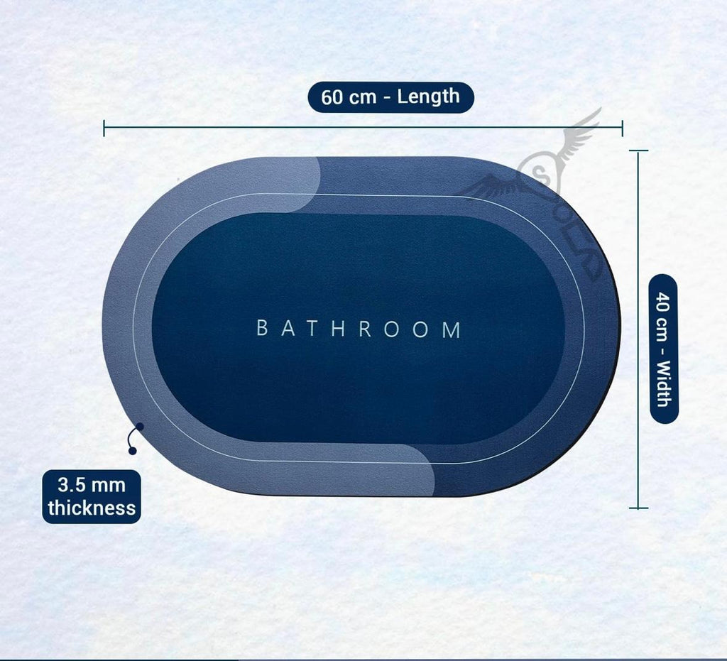 Quick Dry Bathroom Mats | StangKart| Assorted Colours|