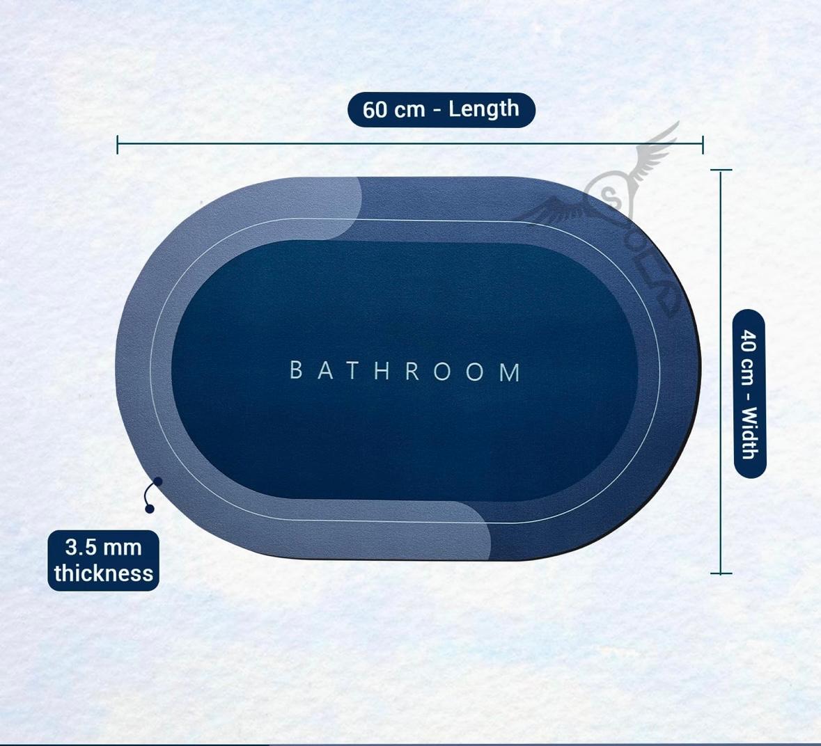 Quick Dry Bathroom Mats | StangKart| Assorted Colours|