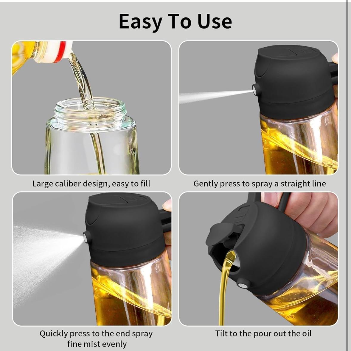 Portable Oil Dispenser, Easy to Use | 3 IN 1 | StangKart