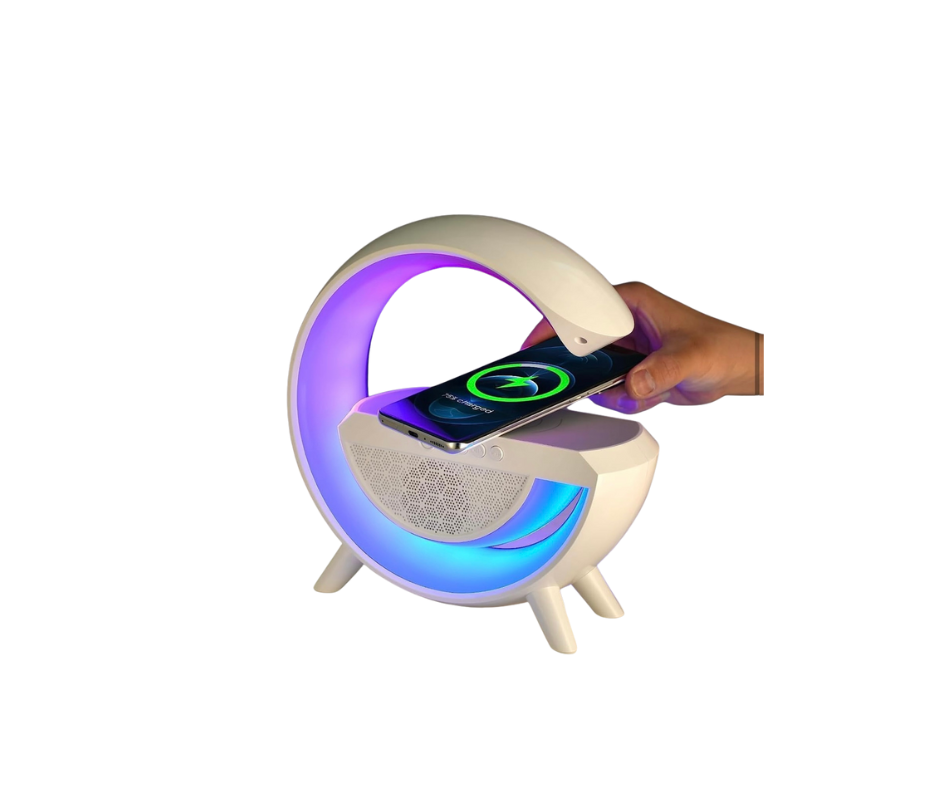 G-Shape Google Speaker With Wireless Charging | StangKart