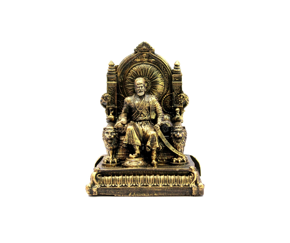 Chhatrapati Shivaji Maharaj Metal Statue | StangKart