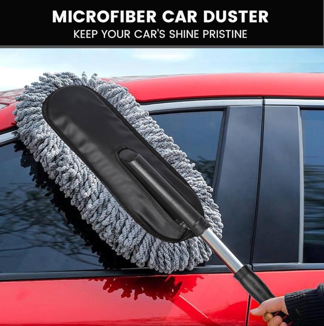 Microfiber Car Duster | Extendable | StangKart