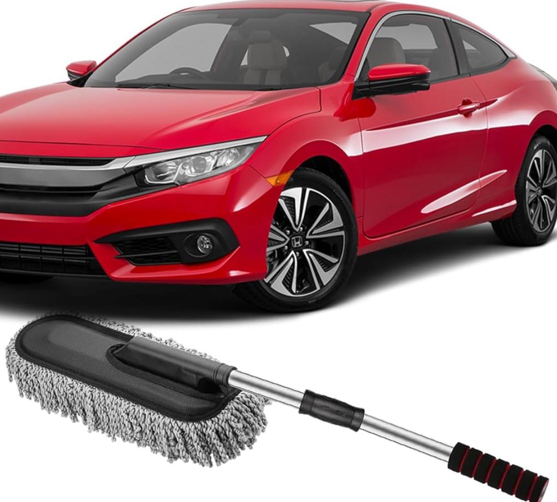 Microfiber Car Duster | Extendable | StangKart