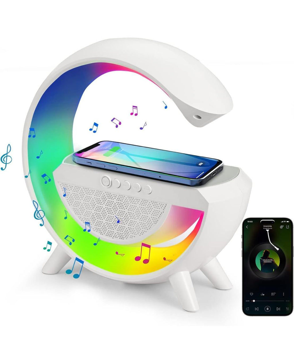 G-Shape Google Speaker With Wireless Charging | StangKart