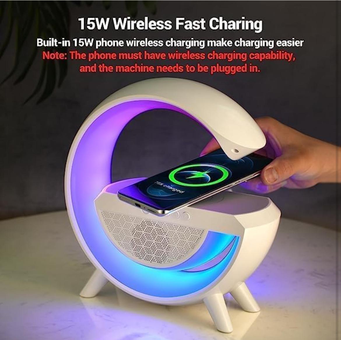 G-Shape Google Speaker With Wireless Charging | StangKart