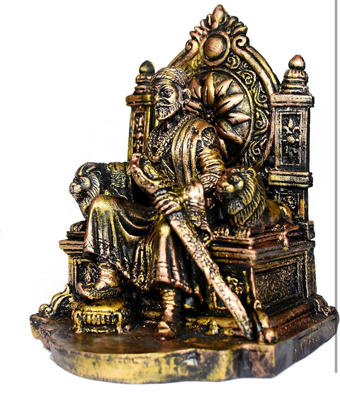 Chhatrapati Shivaji Maharaj Metal Statue | StangKart