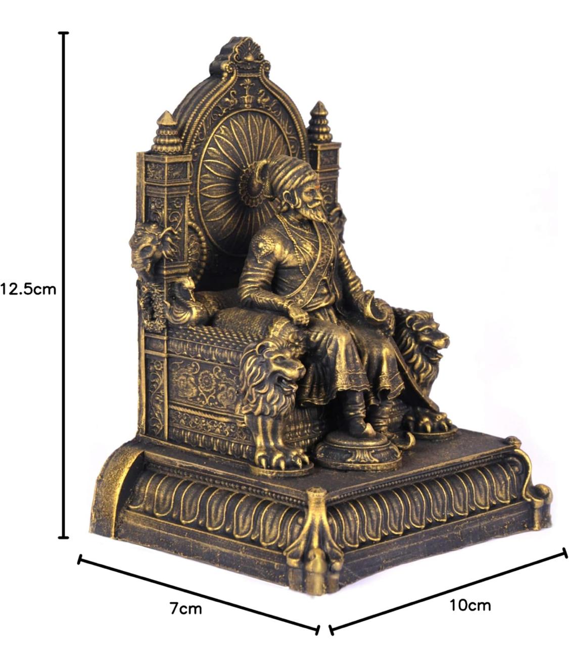 Chhatrapati Shivaji Maharaj Metal Statue | StangKart